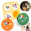 Long Lasting Freezeable Dog Chew Toys with Treat Tray Fillable Chew Toy for Aggressive Chewers Anxiety Relief Cooling Silicone