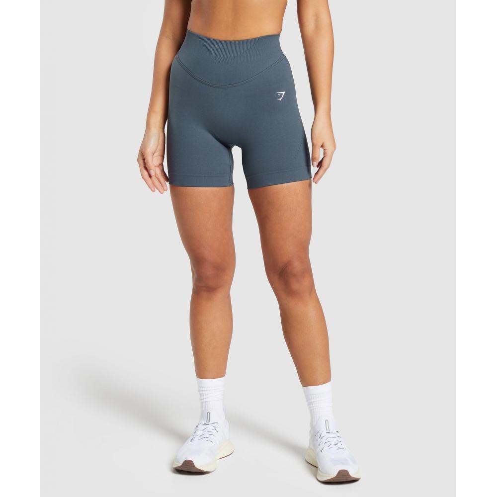 

Gymshark Sweat Seamless Shorts Titanium Blue B6a4s Ucmq XS