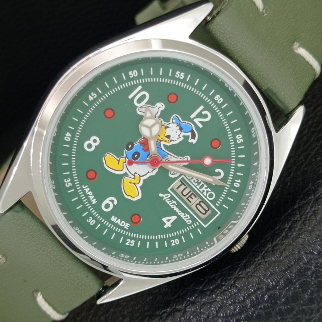 ОТРЕСТАВРИРОВАННЫЕ СЕЙКО АВТОМАТИЧЕСКИЕ 6309A ВИНТАЖНЫЕ ЯПОНСКИЕ МУЖСКИЕ ЧАСЫ С ЗЕЛЕНЫМ ЦИФЕРБЛАТОМ a443057-1