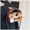IELGY Cartoon Bag Autumn Winter Popular All-Match Cross-Body Casual Portable Pillow Bag