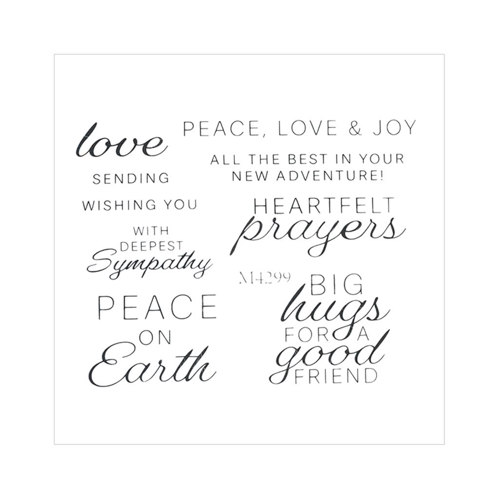 Clear Silicone For DIY Crafts – Transparent Template For Journaling And Scrapbooking