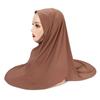 Modal Hijab Jersey Hijabs for Women Hijab Turban Arab Headgear Double Round Headscarf Bonnet Hijab  Turbante Feminino Para Festa