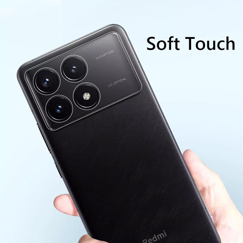 Simple Slim Soft TPU Clear Transparent Phone Case On For Xiaomi Poco F6 Pro PocoF6 Pro G Cover Fundas Capa