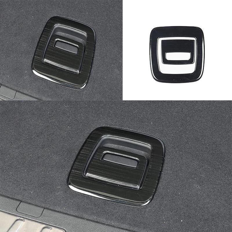 Frame Trim Rear Trunk Handle Black Steel 2018-2020 2021 For BMW X3 G01 X4 G02