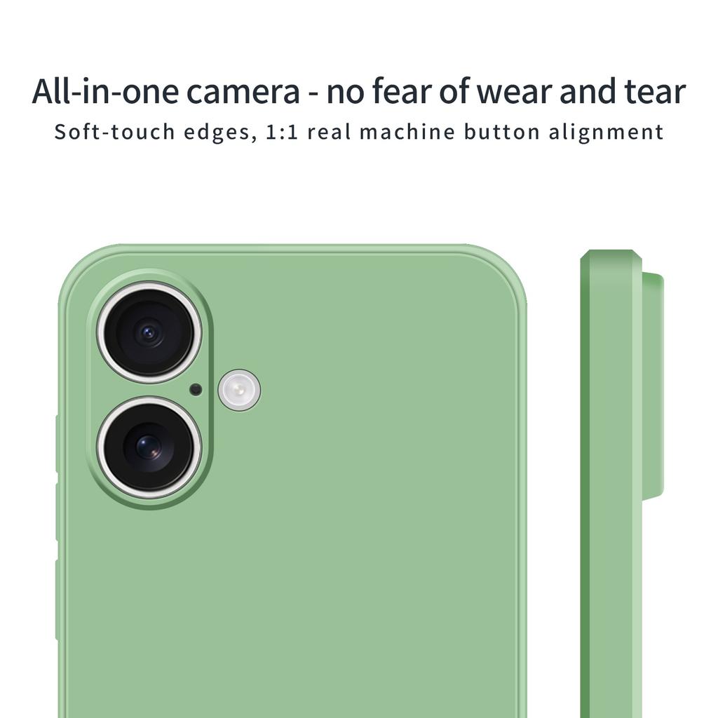 For iPhone 16 Case MOFI Skin Touch Soft TPU Protective Phone Cover