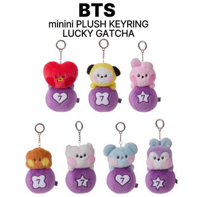 BTS Minini PLUSH KEYRING LUCKY GATCHA