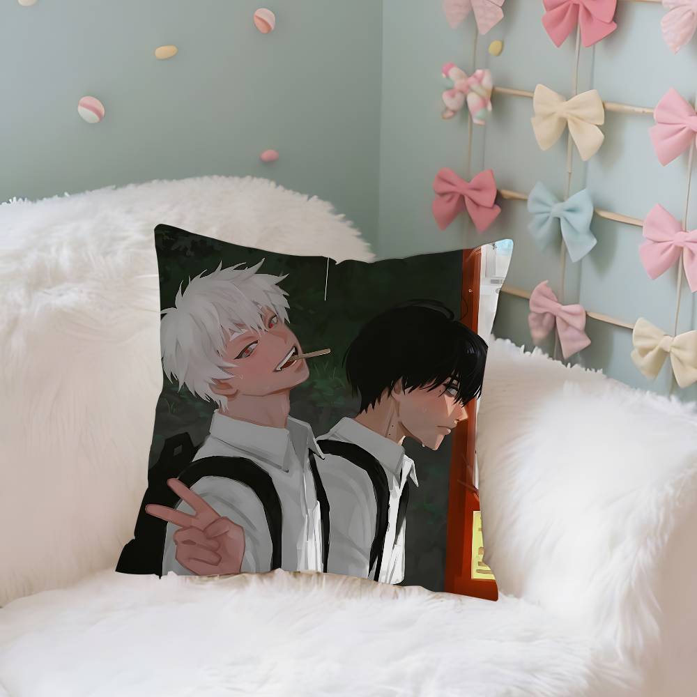 The Summers Hikarus Dieds Case Plush Fabric Soft Pillowcase Double Sided Print Cushion Cover Household Gifts