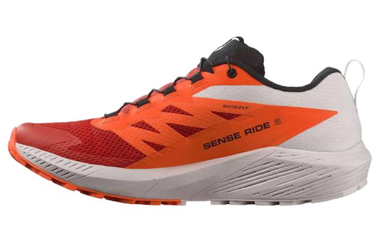 Salomon Sense Ride 5 Лунная скала Огненно-красный 42