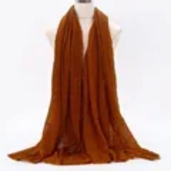 90*180cm Women Muslim Crinkle Cotton HijabS Scarf Femmale Musulman Soft Cotton Headscarf Islamic Hijabs Foulard Shawls Wraps