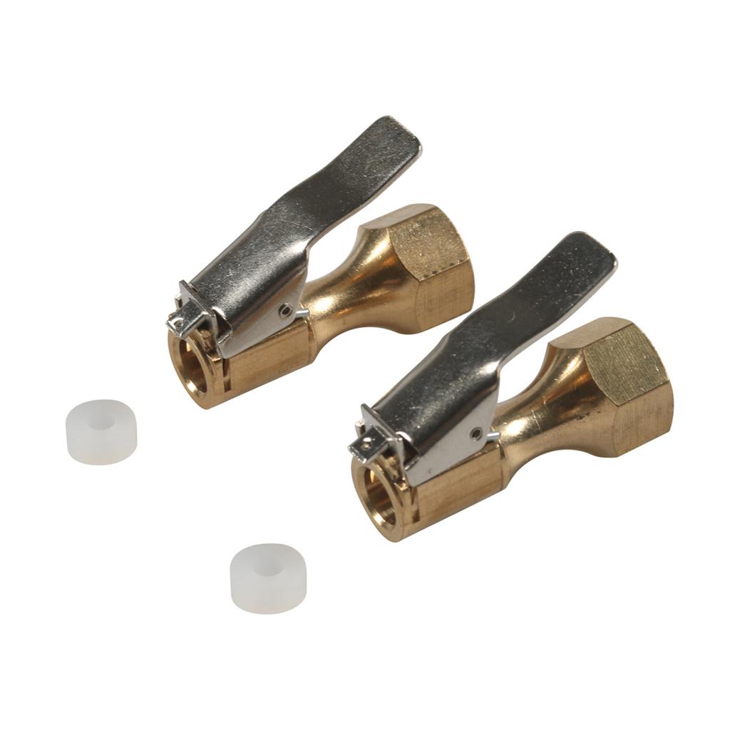 Car Tire Air Chuck Inflator Pump Valves Connector Clip-on Adapter Car Brass1/4 Tyre Wheel Valves For Inflatable Pump