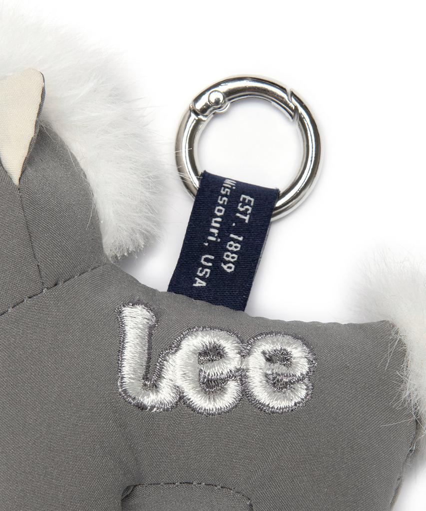 LEE Pony Doll Keyring Gray