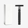 Platinum Double-Sided Safety Razor for Home Shaving