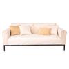 New Solid Color Sofa Cushion Simple Modern Winter Thickened Fleece Cushion Living Room Sofa Non-Slip Cover Towel
