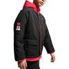 Nike Cotton Jacket FW25 Year Of The Horse Limited Edition New Year Faux Two-Piece Warm Hooded Zipper Long Sleeve Kids Jackets IU7352-010