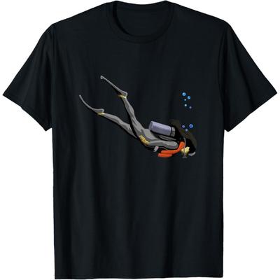 Scuba Diving Explore Underwater Worlds T-Shirt(1)