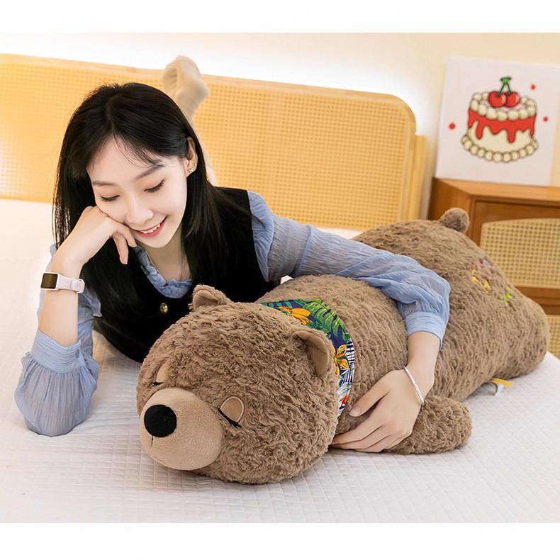 Arctic Bear Cartoon Plush Toy Stuffed Animal Doll Bedroom Decoration Kids Gift