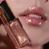 New Product Chameleon Aurora Diamond Mirror Water Gloss Lip Glaze, Mirror-Like Shine, Moisturizing, Non-Sticky, Sparkling Glass Lip Gloss