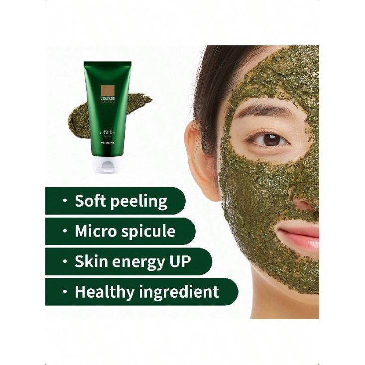 WellDerma Tea Tree Herb Tox Peeling Mask 150ml /Pore Tightening, Purifying And Exfoliating.Nourshing, Hydrating,Sebum Contril,Radint& Dead Skin
