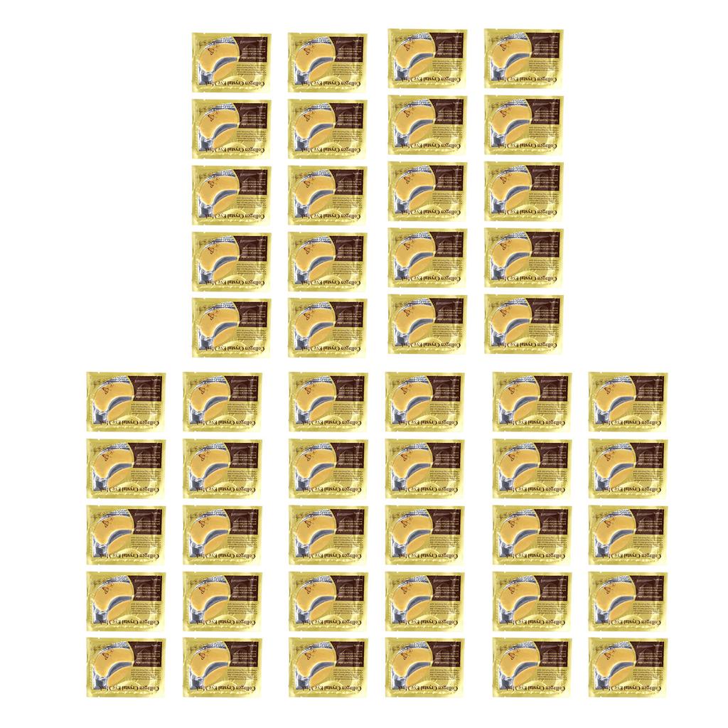 50pcs Eye Mask Moisturizing Hydrating Revitalize Collagen Eye Gel Patch for Reducing Wrinkles
