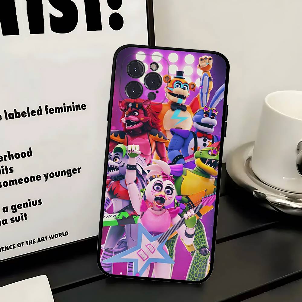 Five-Nights-At-Freddys Phone Case For Iphone 17 16 15 16e 14 13 12 11 Pro Max Plus Case Cover Coque