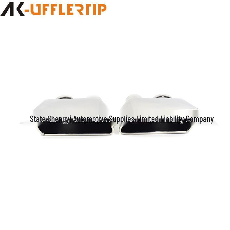 5 Series GT520-535i Modified GT550 Square Exhaust Pipe Rear Lip Tail Tip.