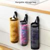 Grocery Bag Holder Wall Mount Plastic Bag Holder Dispenser Garbage Organizer