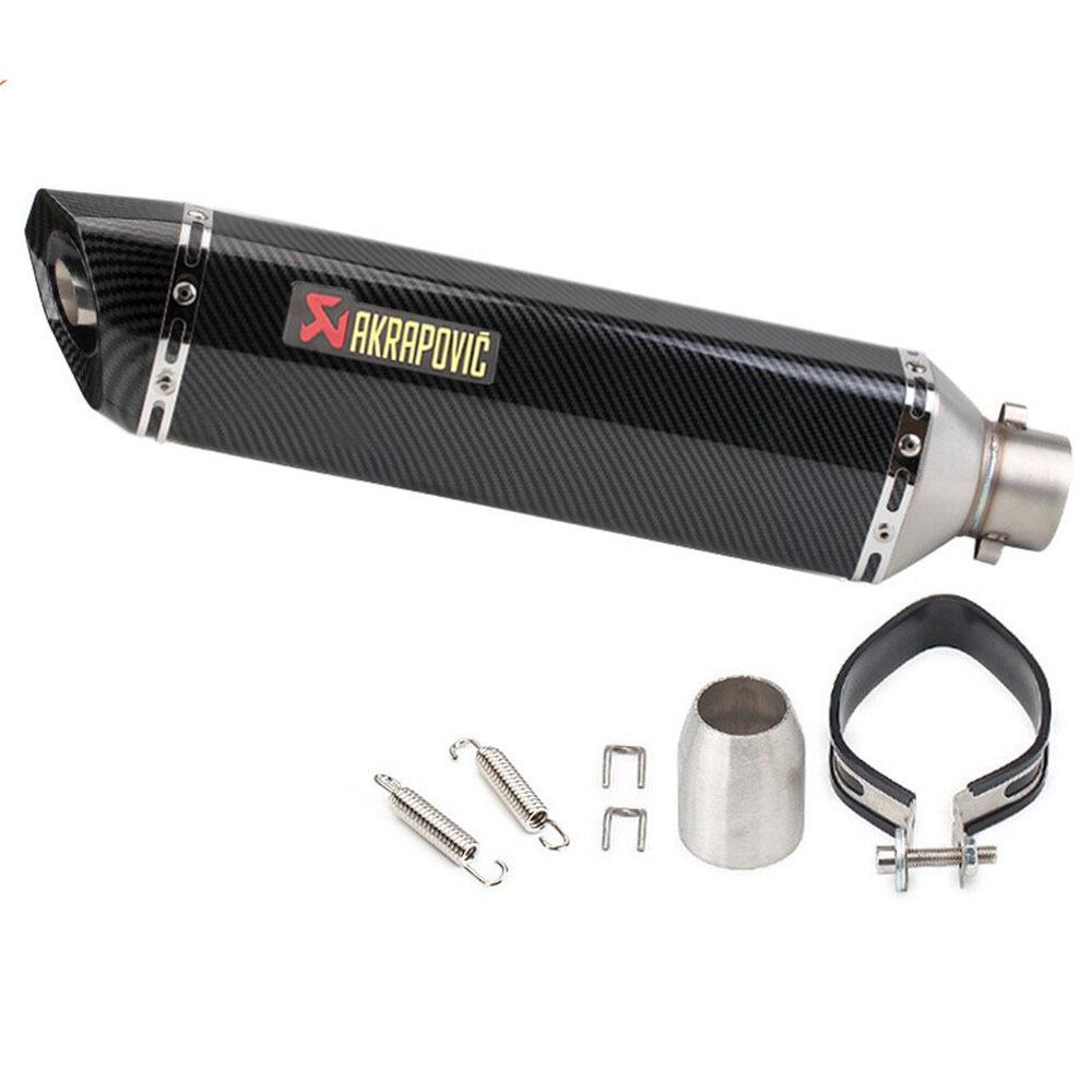 Modified Exhaust Pipe for Motorcycle/Scooter - Spring Breeze NINJA, Small Hexagonal/Round Tail Design