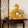 Horse Statue Feng Shui Chinese Birthday Gifts Modern Ornaments Figurine for Bookshelf Desk