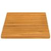 Badezimmermatte Unifarbe Braun 59 x 40 cm Holz