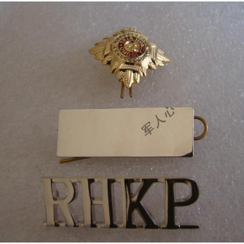 Metalowa odznaka, kołnierzowa, czapkowa, naramienna