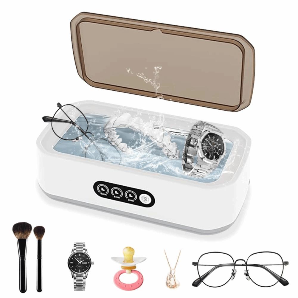 650ML Ultrasonic Jewelry Cleaner High Frequency Vibration Braces Cleaner Dentures