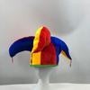 Clown Costume Hat Rainbow Color Halloween Props Cosplay Party Accessories Christmas Carnival Party Costume for Teenagers
