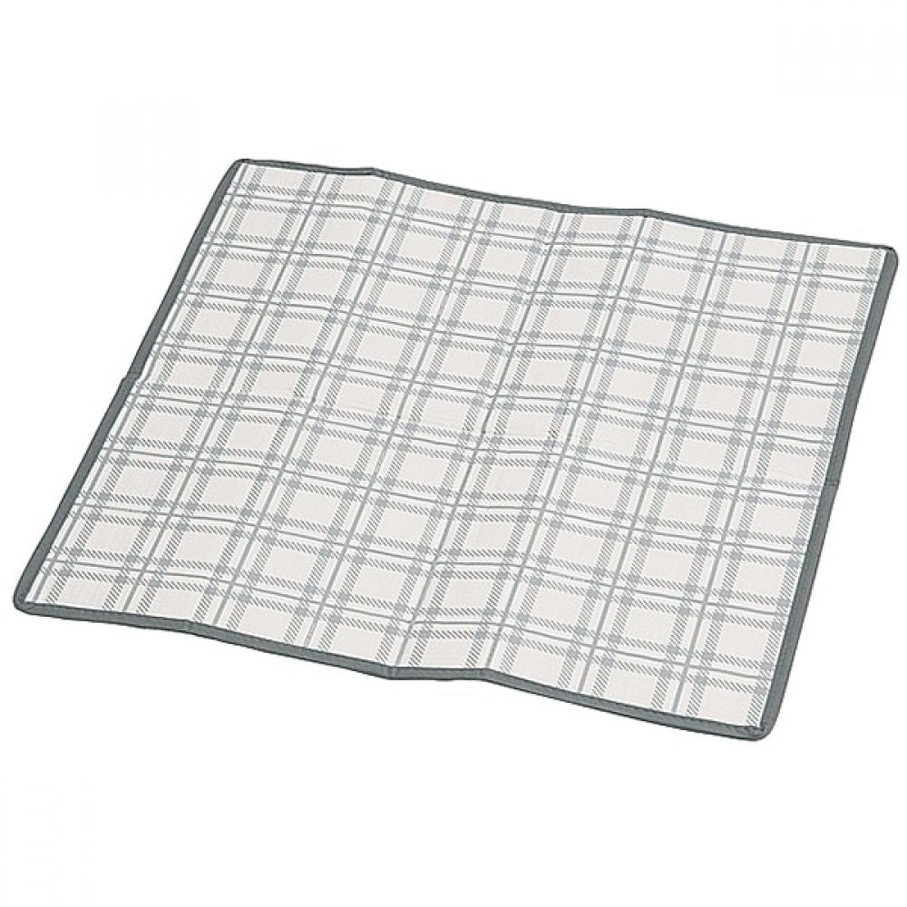 Captain Stag OUtdoor Leisure Sheet Mat Cushion Sheet 50 50cm Gray Check Ut 1030