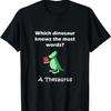 Dinosaur Thesaurus Funny Grammar Joke Teacher T-Shirt
