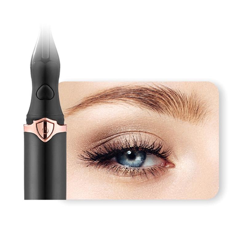 Quick Heating Lash Curler Rechargeable Mini Eyelash Styler Portable Makeup Tool for Lasting Eye Lashes Curling
