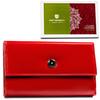 Women's Leather Wallet PTN D19-NGV-7612 Red