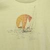 70s 80s Short Sleeve Single Stitch T-shirt Yellow Old Vintage Men's Used