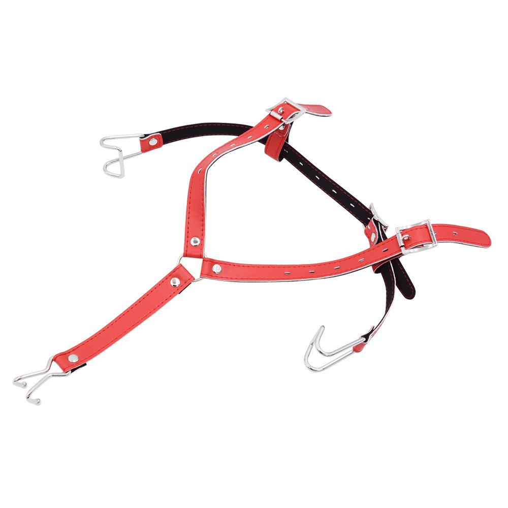 Mouth Gag Nose Hook Mouth Ball Gag Mouth Smsexy Sex Product Male and Female Slave Training Props Couple Game an Engine of Torture