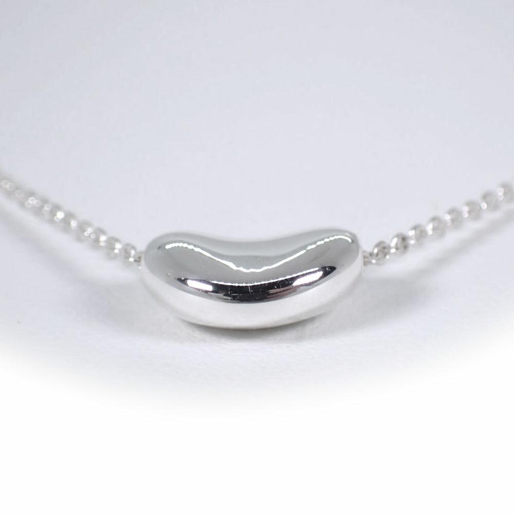 [Used] TIFFANY/Tiffany 925 Bean Pendant/Necklace/j7-3