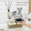 Desktop Organizer A4 File Storage Tray Book Shelf File Organizer Stackable File Rack Documents