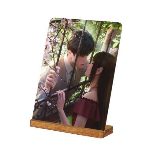 7/8in Game Love and Deepspace Sylus Rafayel Zayne Xavier Caleb Anime Metal Photo Ornament Bedside Cartoon Decoration Gift 2025