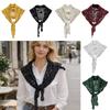 Cotton Triangle Scarf Breathable Beach Bandana Fashion Women Shawl  Summer Spring