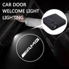 Carbon Fiber 2PCS Car Door Lights Door Lights Logo Projector Door Welcome Light For Mercedes Benz C180 C200 C260 C300 W108 W124 jjj1
