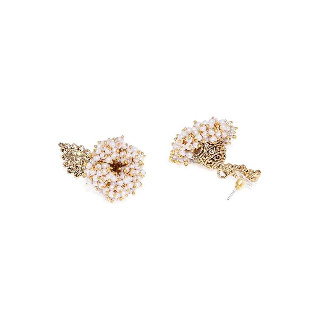 Antique Tone Traditional Jhumki Earring For Women