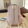 New high-value college style, fresh and sweet plaid backpack, large-capacity backpack for junior high school students