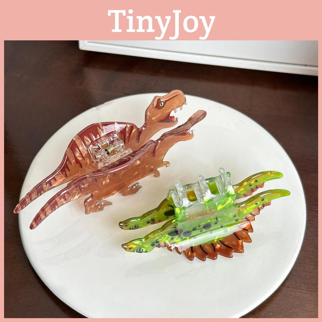 Acrylic Dinosaur Cute Hair Clip With Unique Colorful Options For Trendy Hairstyles