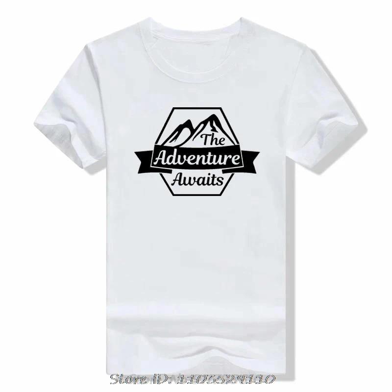 Eat Sleep Travel Repeat Mountains T-shirt Unisex Adventure Hiking Tshirt Summer Outdoor Casual Graphic Tees Tops T Shirt Tops