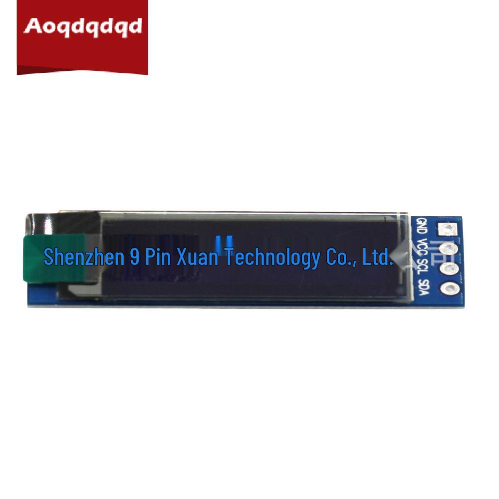 0.91-inch Dual-Color OLED Display Module, Compatible with 3.3V-5V