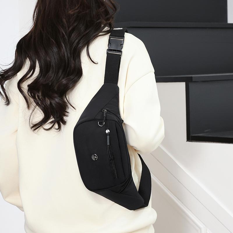 Dames Schoudertas Waterafstotende Nylon Stoffen Tas Multifunctionele Crossbody Tas Buiten Sport Taille Tas