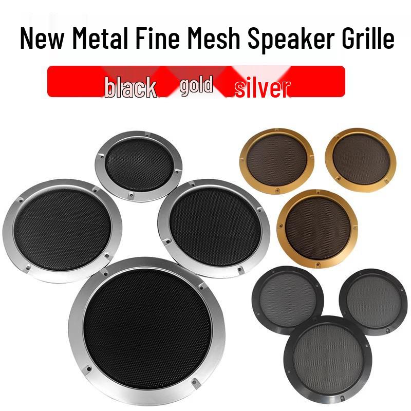 2" to 10" Speaker Grille Dustproof Protective Cover for Car Audio